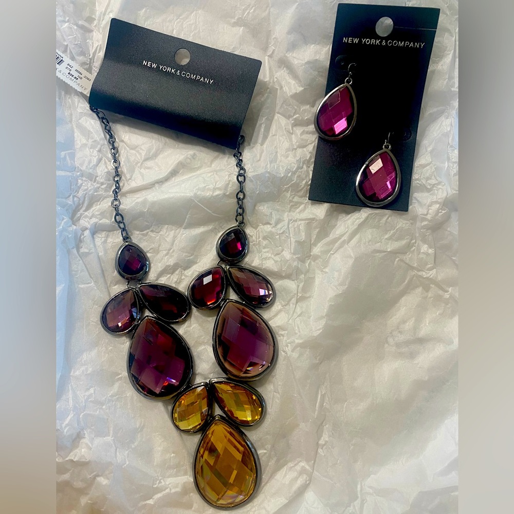 New York & Company necklace and earring set!